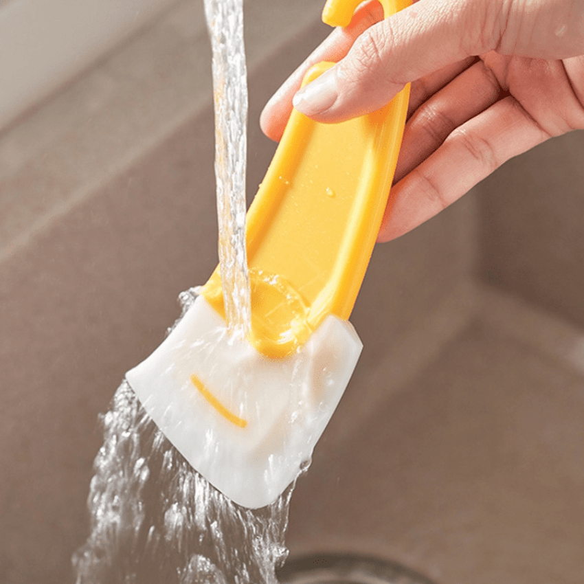 OilProof Silicone Kitchen Scraper Effortless Cleaning Essential