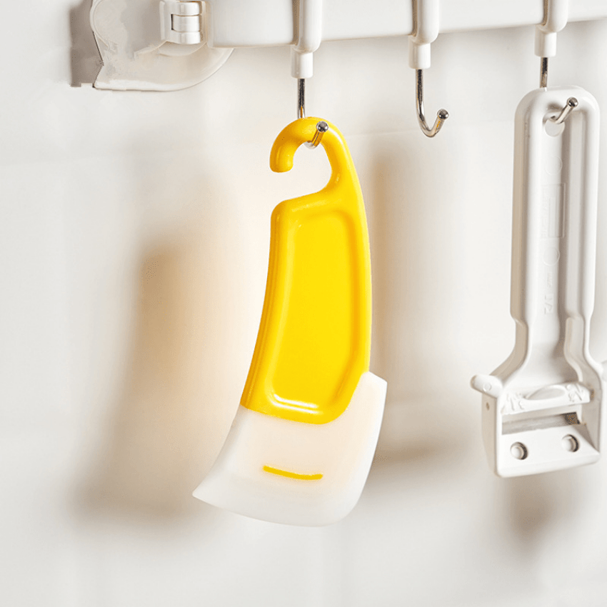 OilProof Silicone Kitchen Scraper Effortless Cleaning Essential